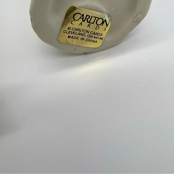 VTG Carlton Cards Nativity Set Mary Joseph Baby Jesus Porcelain Figurines - Picture 10 of 11